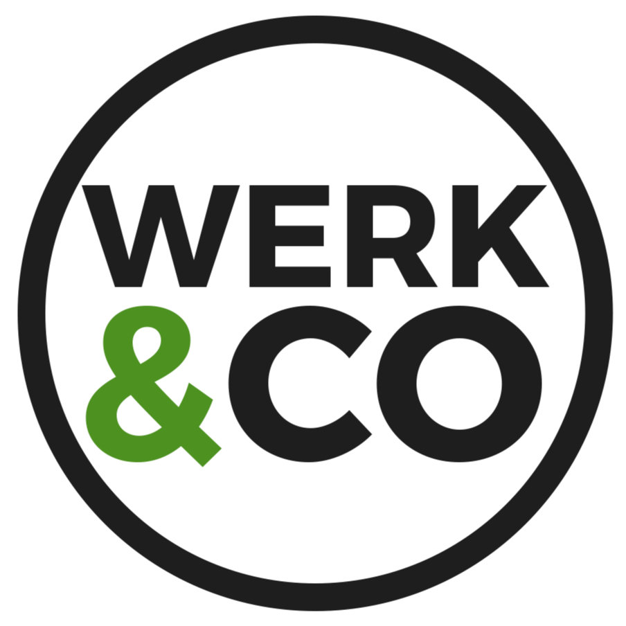 Bedrijfslogo van Werk & Co werving en selectie